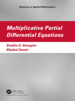 cover image of Multiplicative Partial Differential Equations